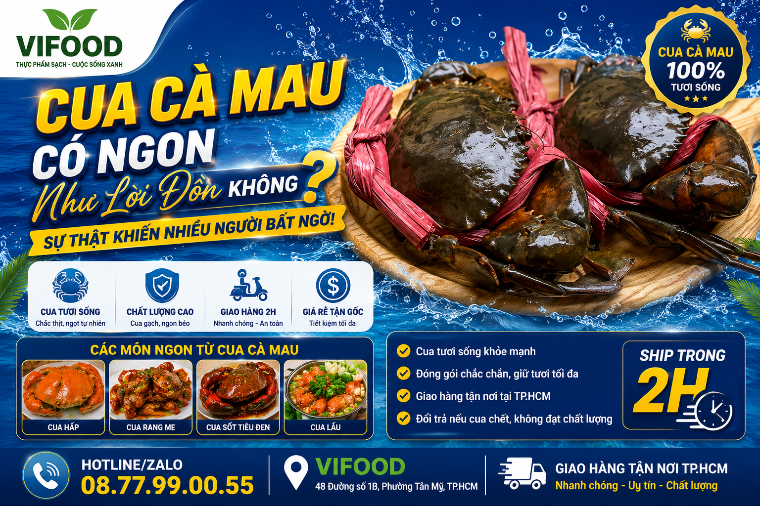Cua Cà Mau – Có Ngon Như Lời Đồn Không?