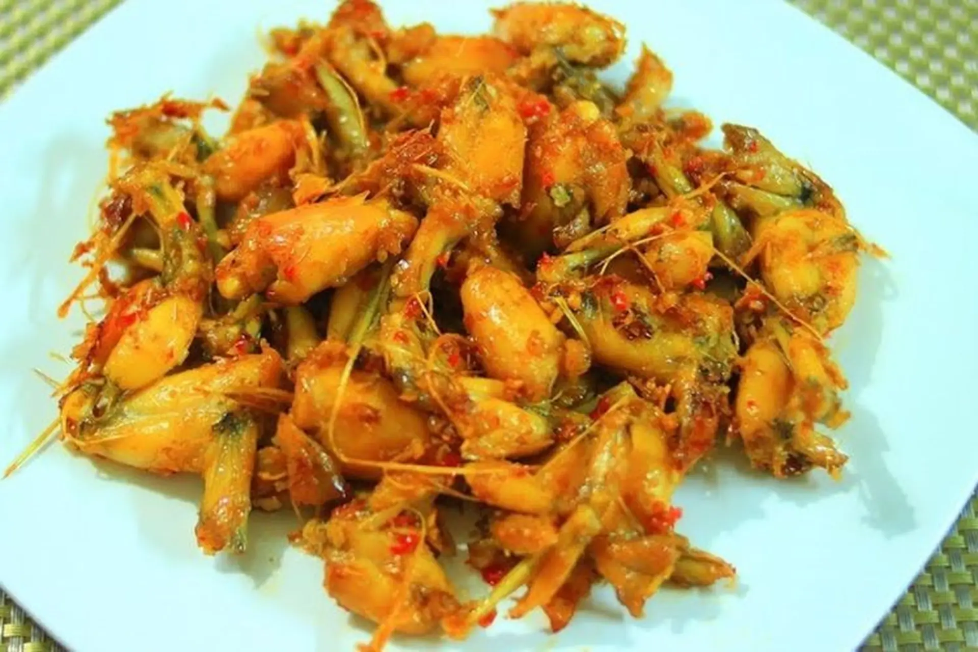Ếch Kho Sả Ớt
