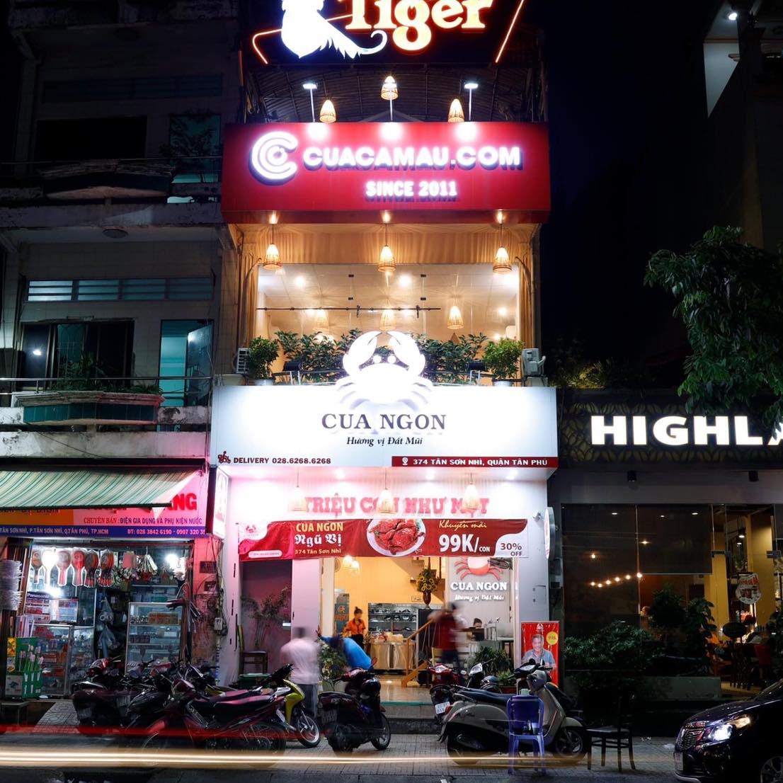 Quán Cua Ngon hương vị Đất Mũi