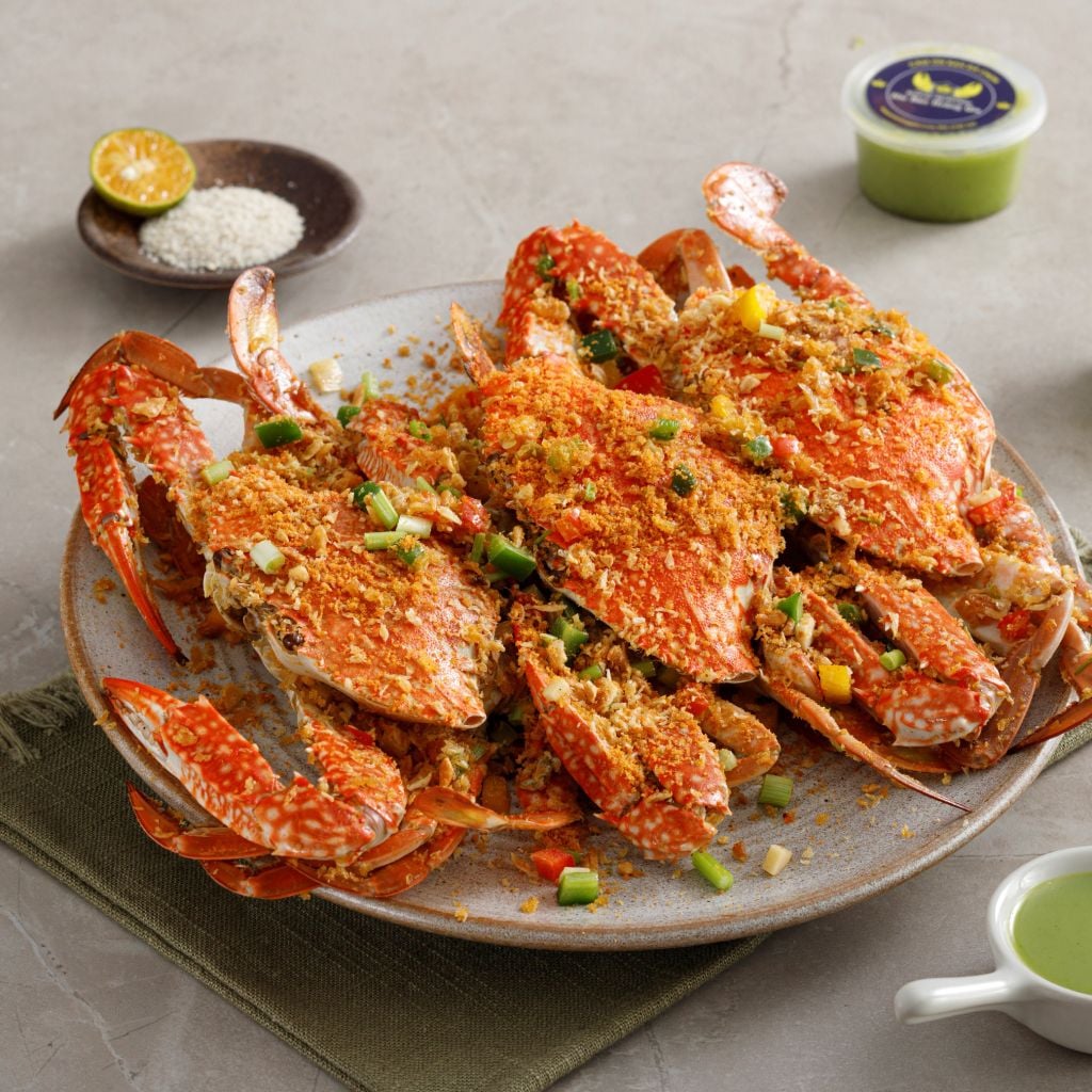 Ghẹ rang muối Hong Kong