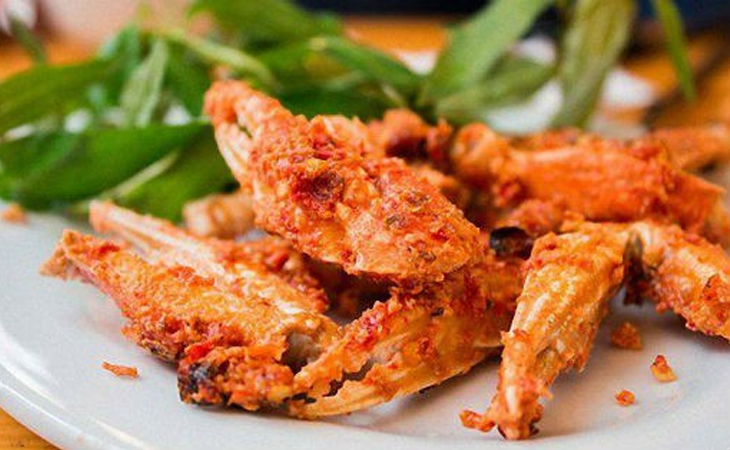 Ghẹ nướng muối ớt