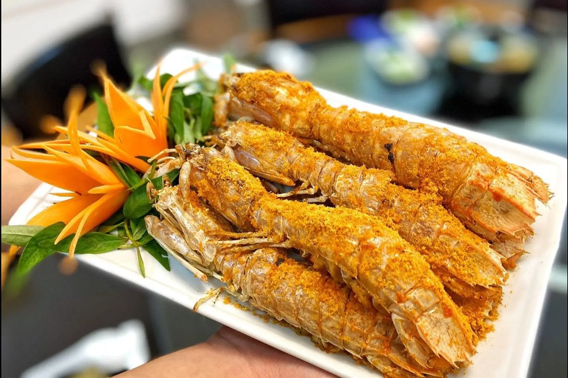 Tôm tích nướng muối ớt