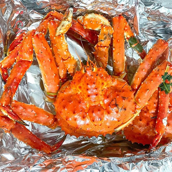 King Crab rang muối Hong Kong