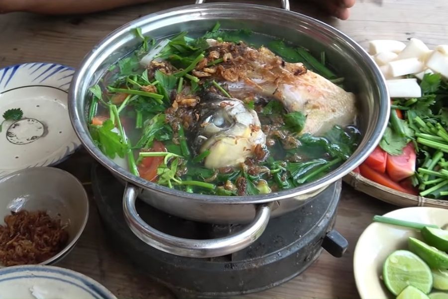 Lẩu cá bò giáp