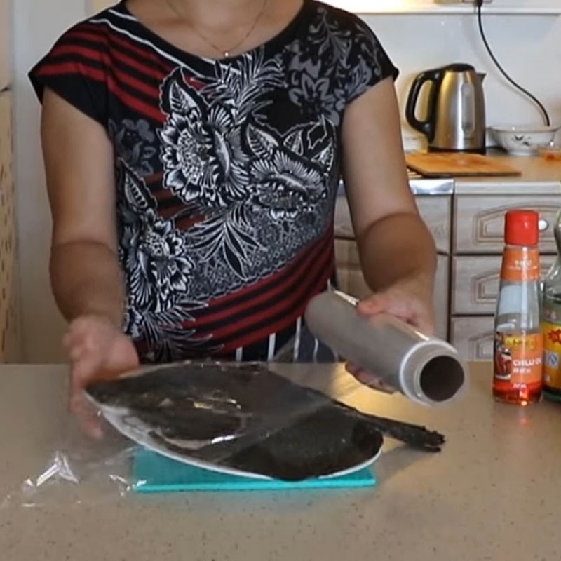 Hấp cá bơn xì dầu