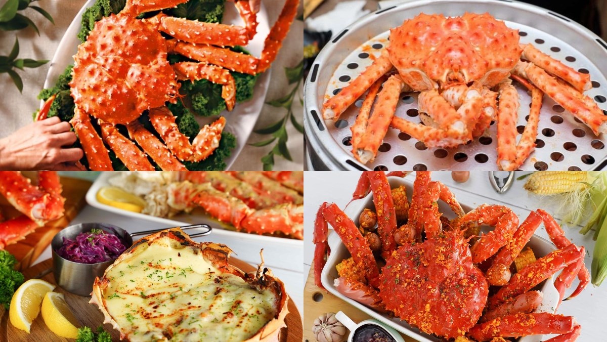 Cua hoàng đế làm món gì ngon