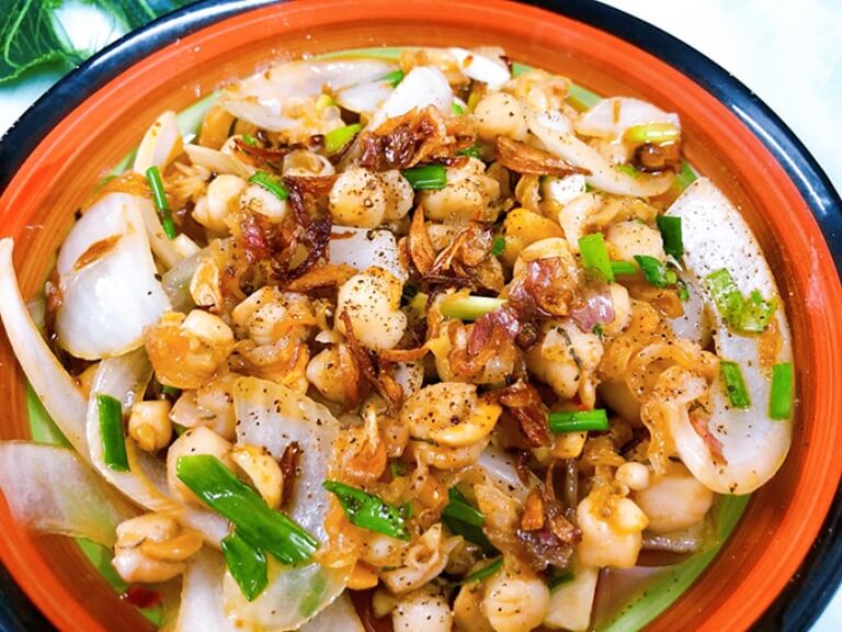 Sò dương xào bơ tỏi
