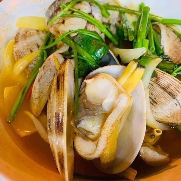 Ngao hấp Thái