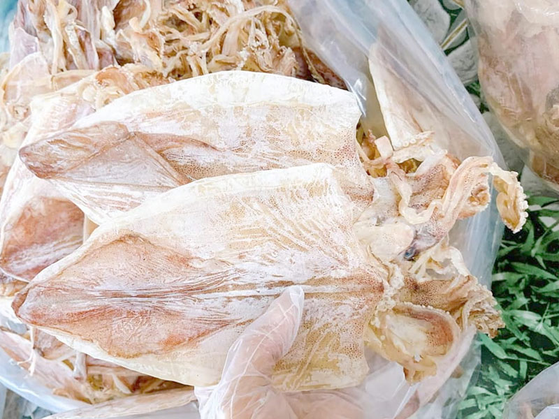 Đặc điểm mực khô câu