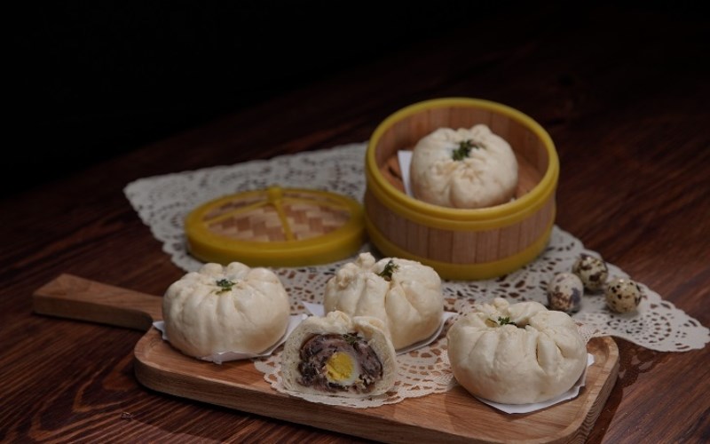 Bánh bao nhân thịt băm