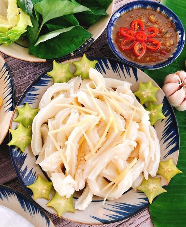 Trái khế bò luộc