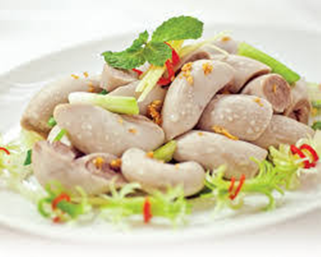 Thú linh bò luộc 